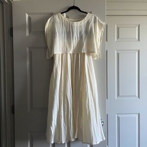 Crop Top with Midi Skirt Set